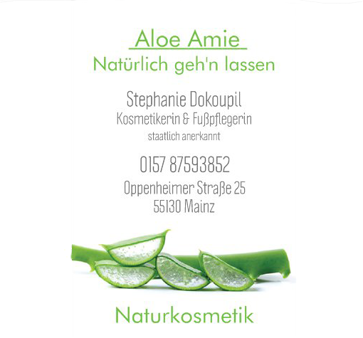 Aloe Amie "Natürlich geh'n lassen"